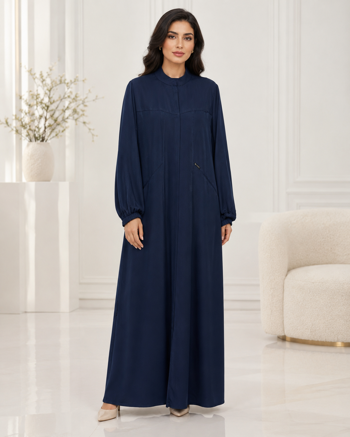 Midnight Panel Abaya