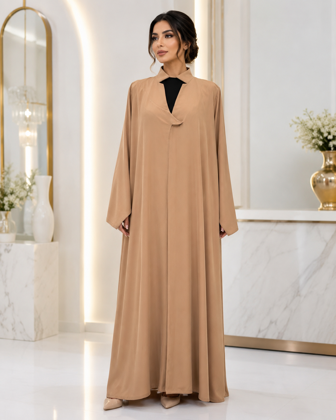 Camel Grace Abaya