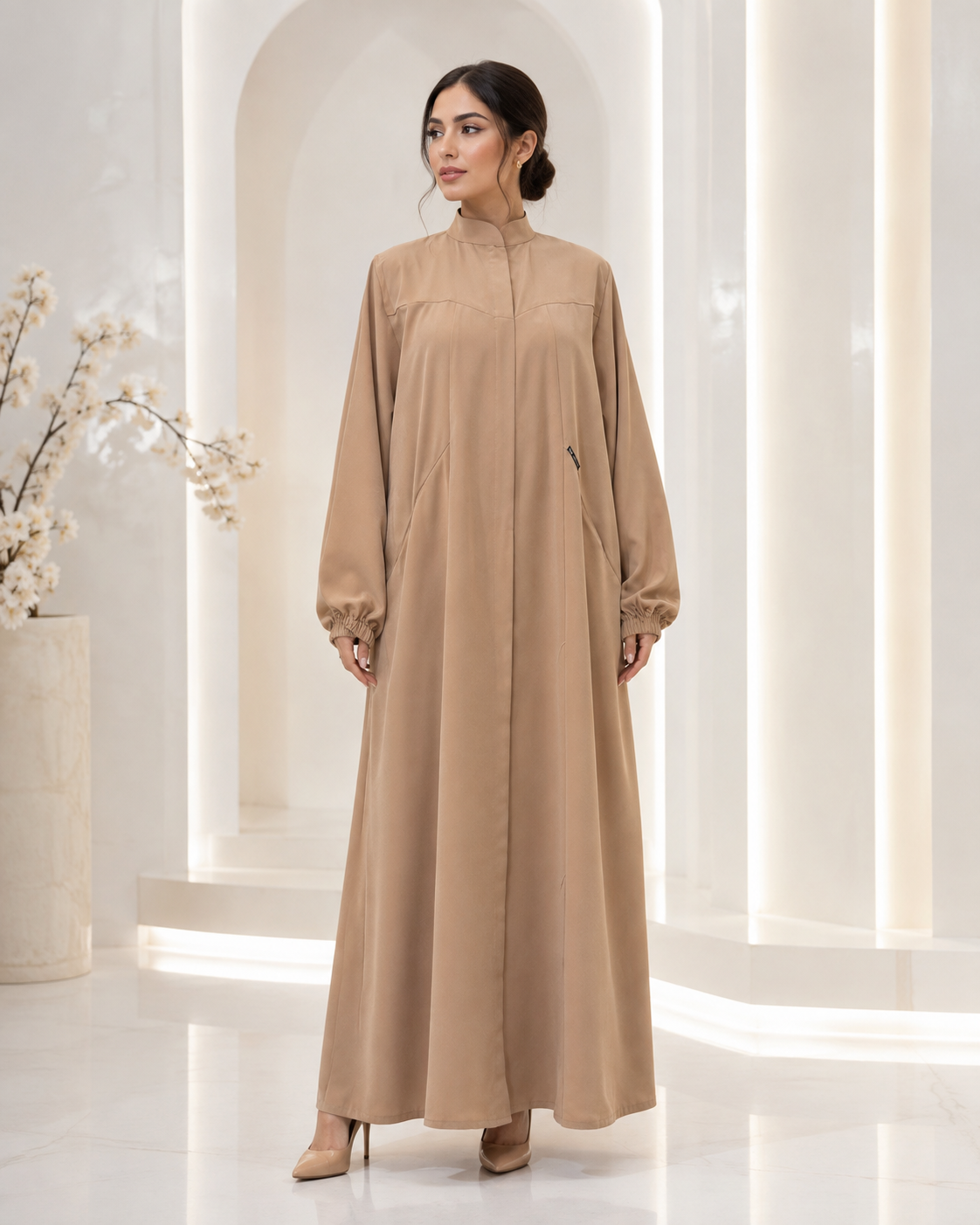 Mocha Grace Abaya