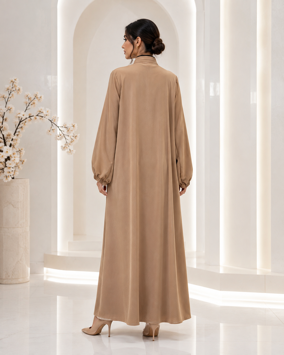 Mocha Grace Abaya